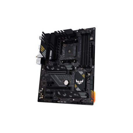 ASUS TUF GAMING B550-PLUS WIFI II - Motherboard - ATX - Socket AM4 - AMD B550 Chipset - USB-C Gen2, USB 3.2 Gen 1, USB 3.2 Gen 2 - 2.5 Gigabit LAN, Wi-Fi, Bluetooth - onboard graphics (CPU required) - HD Audio (8-channel) - 2
