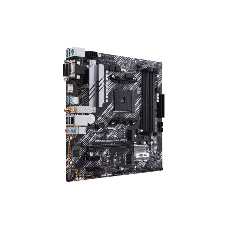 ASUS PRIME B550M-A WIFI II - Motherboard - micro ATX - Socket AM4 - AMD B550 Chipset - USB 3.2 Gen 1, USB 3.2 Gen 2 - Gigabit LAN, Wi-Fi, Bluetooth - onboard graphics (CPU required) - HD Audio (8-channel) - 1