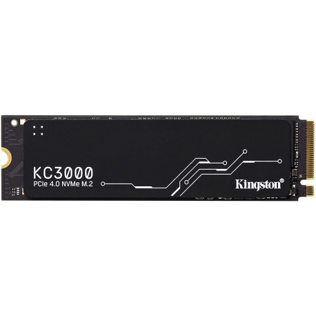 Kingston KC3000 - Solid state drive - 512 GB - internal - M.2 2280 - PCI Express 4.0 (NVMe) - 2