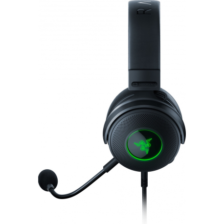 Razer Kraken V3 HyperSense - Headset - full size - wired - USB-A - noise isolating - 3