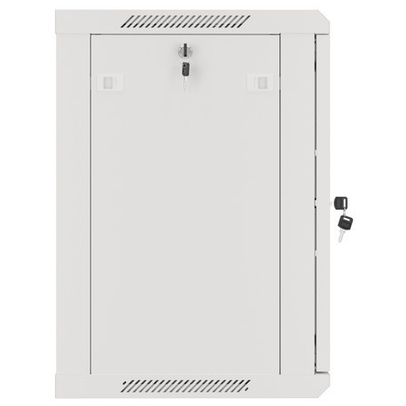 Lanberg - Rack cabinet - wall mountable - grey, RAL 7035 - 12U - 19" - 6