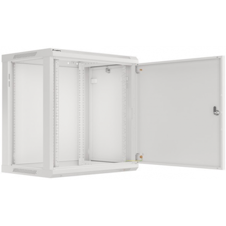 Lanberg - Rack cabinet - wall mountable - grey, RAL 7035 - 12U - 19" - 8