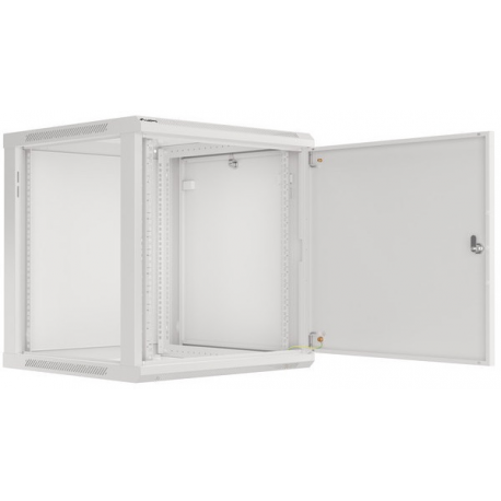 Lanberg - Rack cabinet - wall mountable - grey, RAL 7035 - 12U - 19" - 8