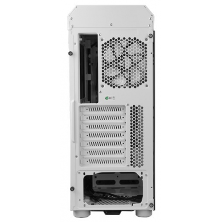 Chieftec SCORPION 3 - Tower - ATX - windowed side panel (tempered glass) - no power supply (ATX) - white - USB / Audio - 6