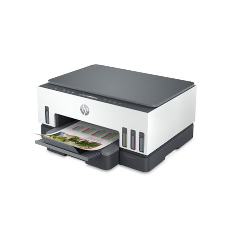HP Smart Tank 7005 All-in-One - Multifunction printer - colour - ink-jet - refillable - Letter A (216 x 279 mm) / A4 (210 x 297 mm) (original) - A4 / Legal (media) - up to 15 ppm (printing) - 250 sheets - USB 2.0, Wi-Fi(ac), Bluetooth - 1