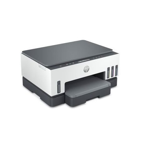 HP Smart Tank 7005 All-in-One - Multifunction printer - colour - ink-jet - refillable - Letter A (216 x 279 mm) / A4 (210 x 297 mm) (original) - A4 / Legal (media) - up to 15 ppm (printing) - 250 sheets - USB 2.0, Wi-Fi(ac), Bluetooth - 2