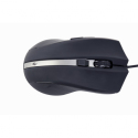 Gembird MUSW-4BSC-01 - Mouse - optical - 4 buttons - wireless - 2.4 GHz - USB-C wireless receiver - black - blister