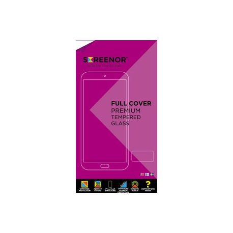 Screenor - Screen protector for mobile phone - full cover - glass - frame colour black - for Apple iPhone 13 Pro Max - 0