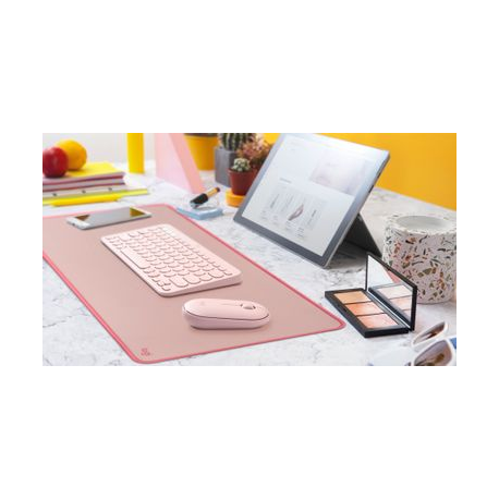 Logitech Desk Mat Studio Series - Mouse pad - dark rose - 7