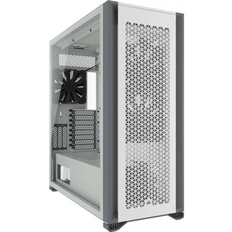 CORSAIR 7000D AIRFLOW - FT - extended ATX - windowed side panel (tempered glass) - no power supply (ATX) - white - USB / Audio - 9