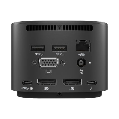 HP Thunderbolt Dock G4 - Docking station - HDMI, 2 x DP, Thunderbolt, USB-C - GigE, 2.5 GigE - 120 Watt - Europe - for EliteBook 650 G9, 655 G9; ProBook 445 G9, 455 G9; ZBook Power G9 Mobile Workstation - 2