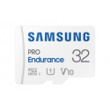 Samsung PRO Endurance MB-MJ32KA - Flash memory card (microSDHC to SD adapter included) - 32 GB - Video Class V10  /  UHS-I U1  /  Class10 - microSDHC UHS-I - white