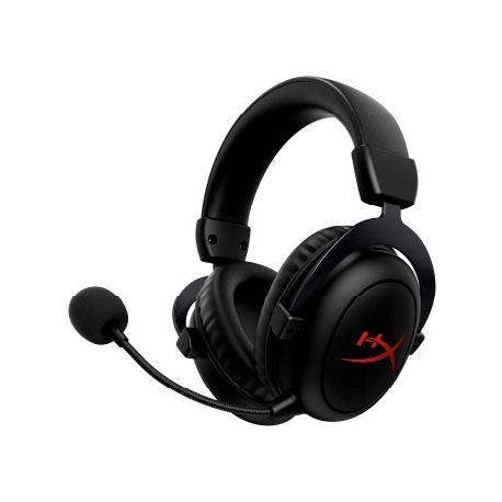 HyperX Cloud Core - Headset - full size - 2.4 GHz - wireless - black - 0