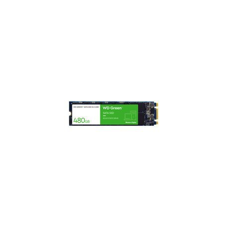 WD Green WDS480G3G0B - Solid state drive - 480 GB - internal - M.2 2280 - SATA 6Gb / s - 0