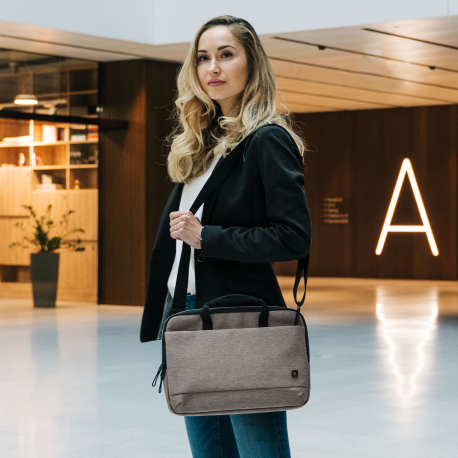 DICOTA Eco Motion - Notebook carrying case - 14" - 15.6" - light grey - 7