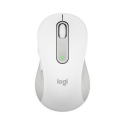 Logitech Signature M650 L for Business - Mouse - right-handed - 5 buttons - wireless - Bluetooth, 2.4 GHz - Logitech Logi Bolt USB receiver - off-white