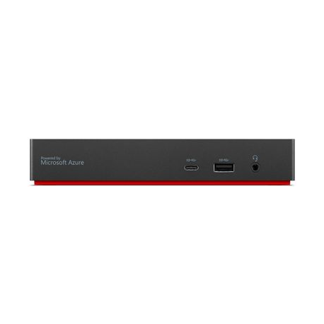 Lenovo ThinkPad Universal Thunderbolt 4 Smart Dock - Docking station - Thunderbolt 4 - HDMI, 2 x DP, Thunderbolt - GigE - 135 Watt - Europe - for ThinkPad T14s Gen 2; T15p Gen 2; X1 Carbon Gen 9; X1 Extreme Gen 4; X1 Yoga Gen 6 - 3