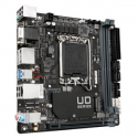 Gigabyte H610I DDR4 - 1.0 - motherboard - mini ITX - LGA1700 Socket - H610 Chipset - USB 3.2 Gen 1 - Gigabit LAN - onboard graphics (CPU required) - HD Audio (8-channel)