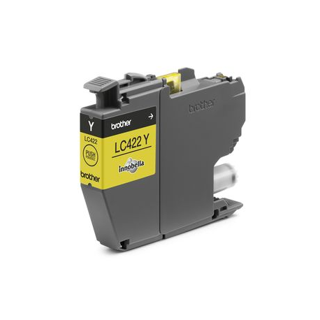 Brother LC422Y - Yellow - original - ink cartridge - for Brother MFC-J5340DW, MFC-J5740DW, MFC-J6540DW, MFC-J6940DW - 0