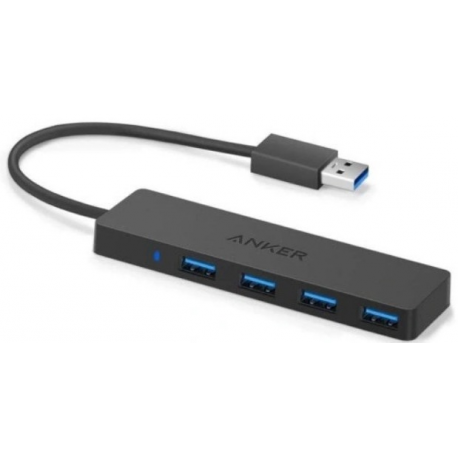 Anker Ultra Slim - Hub - 4 x SuperSpeed USB 3.0 - desktop - 0