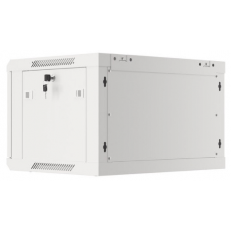 Lanberg WF01-6406-00S - Rack cabinet - wall mountable - grey, RAL 7035 - 6U - 19" - 0