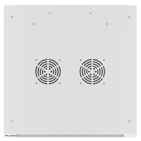 Lanberg WF01-6606-00S - Rack cabinet - wall mountable - grey, RAL 7035 - 6U - 19" - 9