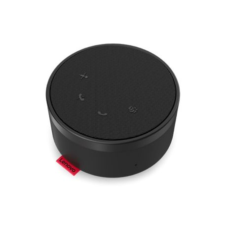 Lenovo Go - Speakerphone hands-free - wired - USB-C - storm grey, thunder black - Certified for Microsoft Teams - for ThinkCentre M70q Gen 3; M70s Gen 3; ThinkCentre neo 50; 50s Gen 3; V55t Gen 2-13 - 0