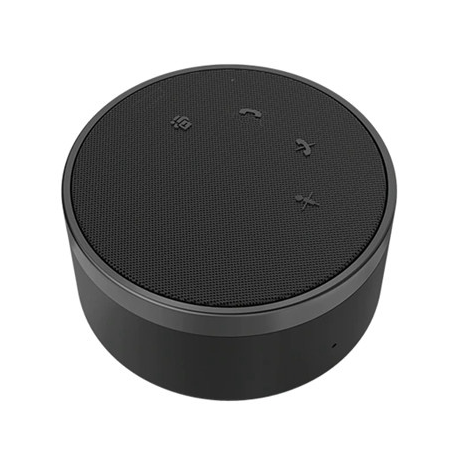 Lenovo Go - Speakerphone hands-free - wired - USB-C - storm grey, thunder black - Certified for Microsoft Teams - for ThinkCentre M70q Gen 3; M70s Gen 3; ThinkCentre neo 50; 50s Gen 3; V55t Gen 2-13 - 3