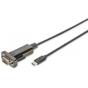 DIGITUS DA-70166 - Serial adapter - USB-C - RS-232