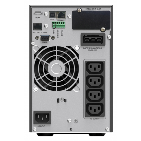 POWERWALKER UPS On-Line VFI 1000 ICT IOT 1/1 phase 1000VA PF1 4x IEC C13 outlets C14 USB/RS232 EPO LCD - 2
