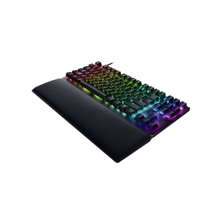 Razer Huntsman V2 TKL - Keyboard - backlit - USB-C - QWERTY - US - key switch: Razer Clicky Optical Purple - 1