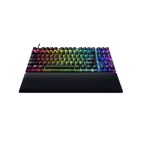 Razer Huntsman V2 TKL - Keyboard - backlit - USB-C - QWERTY - US - key switch: Razer Clicky Optical Purple - 2