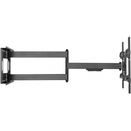 TECHly LED 300 - Mounting kit (wall mount) - for LCD TV  /  curved LCD TV (full-motion adjustable arm) - solid steel - black - screen size: 43"-80" - 3