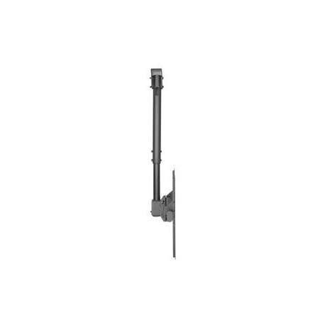 DIGITUS DA-90421 - Mounting kit (ceiling mount, telescopic pole, VESA mount bracket) - for LCD display /  curved LCD display - steel - black - screen size: 37"-70" - 3