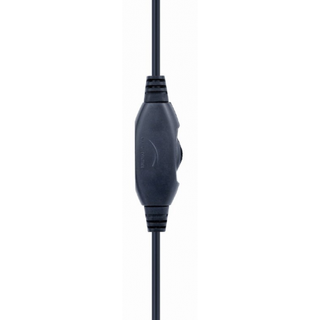 Gembird GHS-05-R - Headset - full size - wired - 3.5 mm jack - black-red - 1