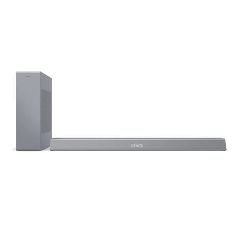 Philips TAB8505 - Sound bar system - 2.1-channel - wireless - Wi-Fi, Bluetooth - 200 Watt (Total) - 10