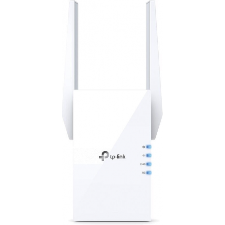 TP-Link RE605X - Wi-Fi range extender - GigE - Wi-Fi 6 - 2.4 GHz, 5 GHz - in wall - 1