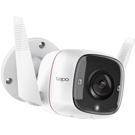 Tapo C310 - Network surveillance camera - outdoor - dustproof  /  weatherproof - colour (Day&Night) - 3 MP - 2304 x 1296 - 2304p - fixed focal - audio - wireless - Wi-Fi - GbE - H.264 - DC 9 V - 1
