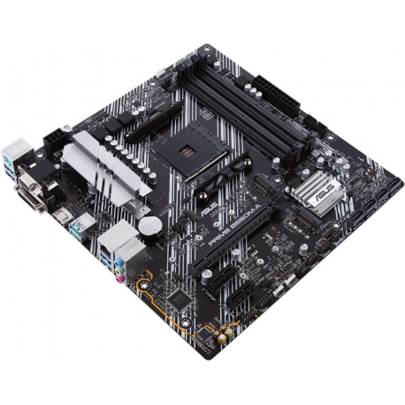 ASUS PRIME B550M-A / CSM - Motherboard - micro ATX - Socket AM4 - AMD B550 Chipset - USB 3.2 Gen 1, USB 3.2 Gen 2 - Gigabit LAN - onboard graphics (CPU required) - HD Audio (8-channel) - 4
