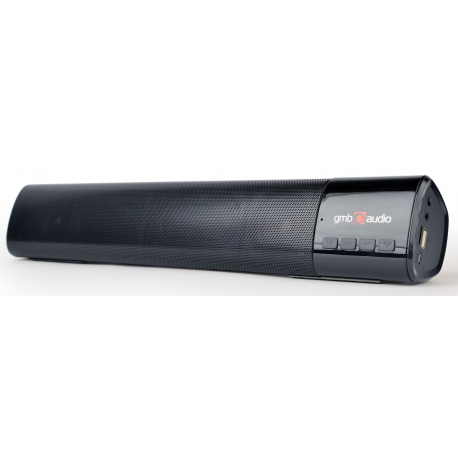 GMB Audio SPK-BT-BAR400-01 - Sound bar - for portable use - wireless - Bluetooth - 10 Watt - black - 1