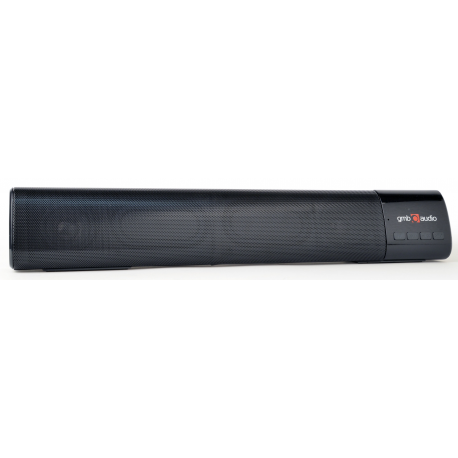GMB Audio SPK-BT-BAR400-01 - Sound bar - for portable use - wireless - Bluetooth - 10 Watt - black - 4