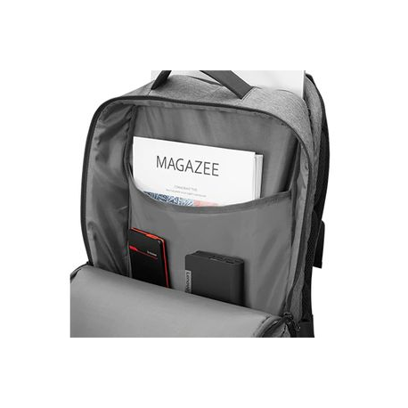 Lenovo Business Casual - Notebook carrying backpack - 17.3" - charcoal grey - for IdeaPad 1 14; ThinkPad E14 Gen 4; L13 Yoga Gen 3; P1 Gen 5; T14s Gen 3; X1 Nano Gen 2 - 4