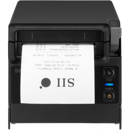 Seiko Instruments RP-F10 series - Receipt printer - thermal line - Roll (8 cm) - 203 dpi - up to 250 mm / sec - USB, USB host - cutter - black - 3