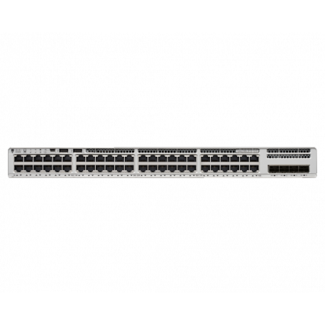 Cisco Catalyst 9200L - Network Essentials - switch - L3 - Managed - 48 x 10 / 100 / 1000 (PoE+) + 4 x 10 Gigabit SFP+ - rack-mountable - PoE+ - 1