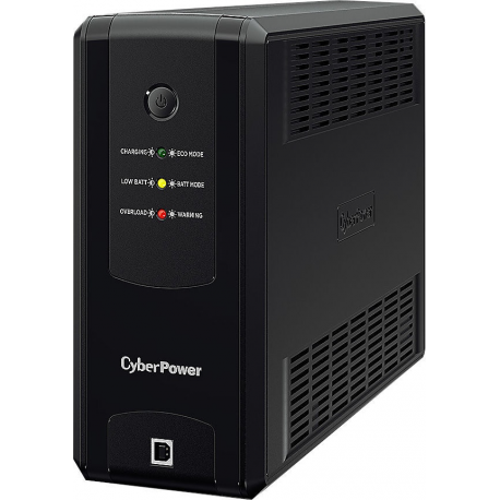 CyberPower UT Series UT1050EG - UPS - AC 230 V - 630 Watt - 1050 VA - 1-phase - USB - output connectors: 4 - black - 3