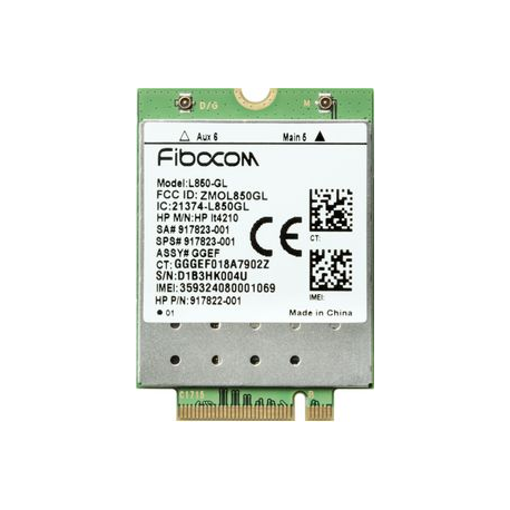 HP XMM 7360 - Wireless cellular modem - 4G LTE - M.2 Card - 150 Mbps - for (for WWAN Ready configurations): EliteBook 735 G6, 745 G5, 745 G6, 83X G7, 83X G8, 840r G4, 84X G7, 84X G8, 850 G6, 85X G7, 85X G8; ProBook 430 G8, 44X G8, 45X G8, 640 G5, 650 G5; Spectre x360; ZBook 14u G6, 15 G6, 15u G6, 17 G6; ZBook Firefly 15 G7, 15 G8; ZBook Fury 15 G8, 17 G8 - 2