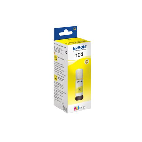 Epson 103 - 65 ml - yellow - original - ink refill - for Epson L1210, L3210, L3211, L3250, L3251, L3256, L3260, L3266, L5290, L5296; EcoTank L1250 - 1