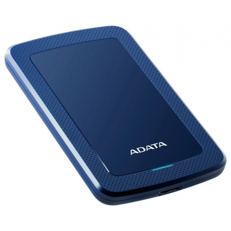 ADATA HV300 - Hard drive - 2 TB - external (portable) - USB 3.1 - 256-bit AES - blue - 1