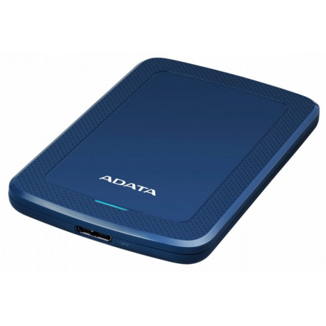 ADATA HV300 - Hard drive - 2 TB - external (portable) - USB 3.1 - 256-bit AES - blue - 2