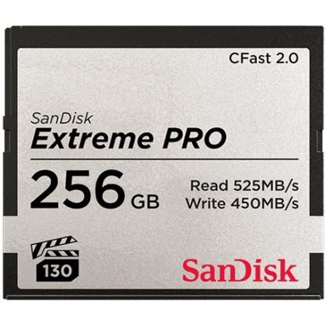 SanDisk Extreme Pro - Flash memory card - 256 GB - CFast 2.0 - 2